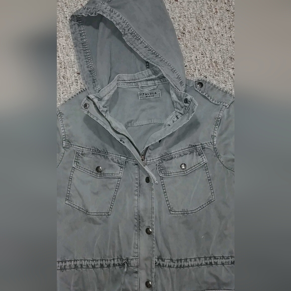 Talula green hooded field jacket - Picture 8 of 8